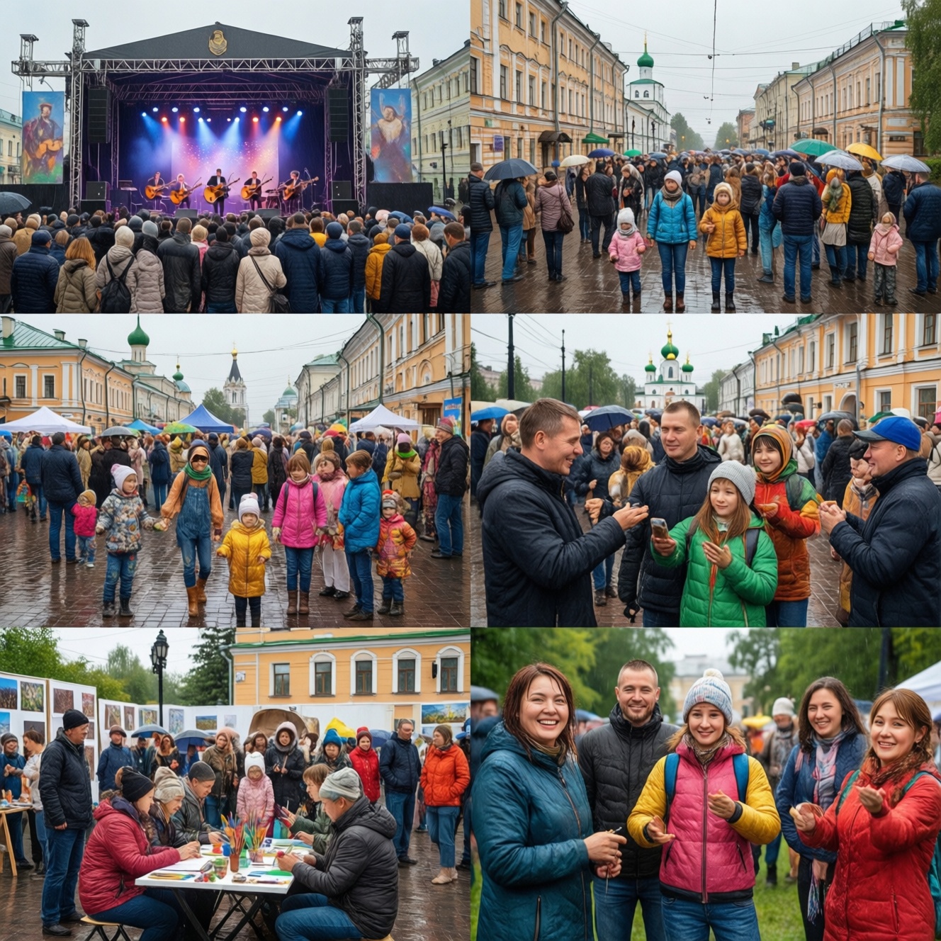 День города в Нижнем Новгороде отметили концертами и семейными активностями